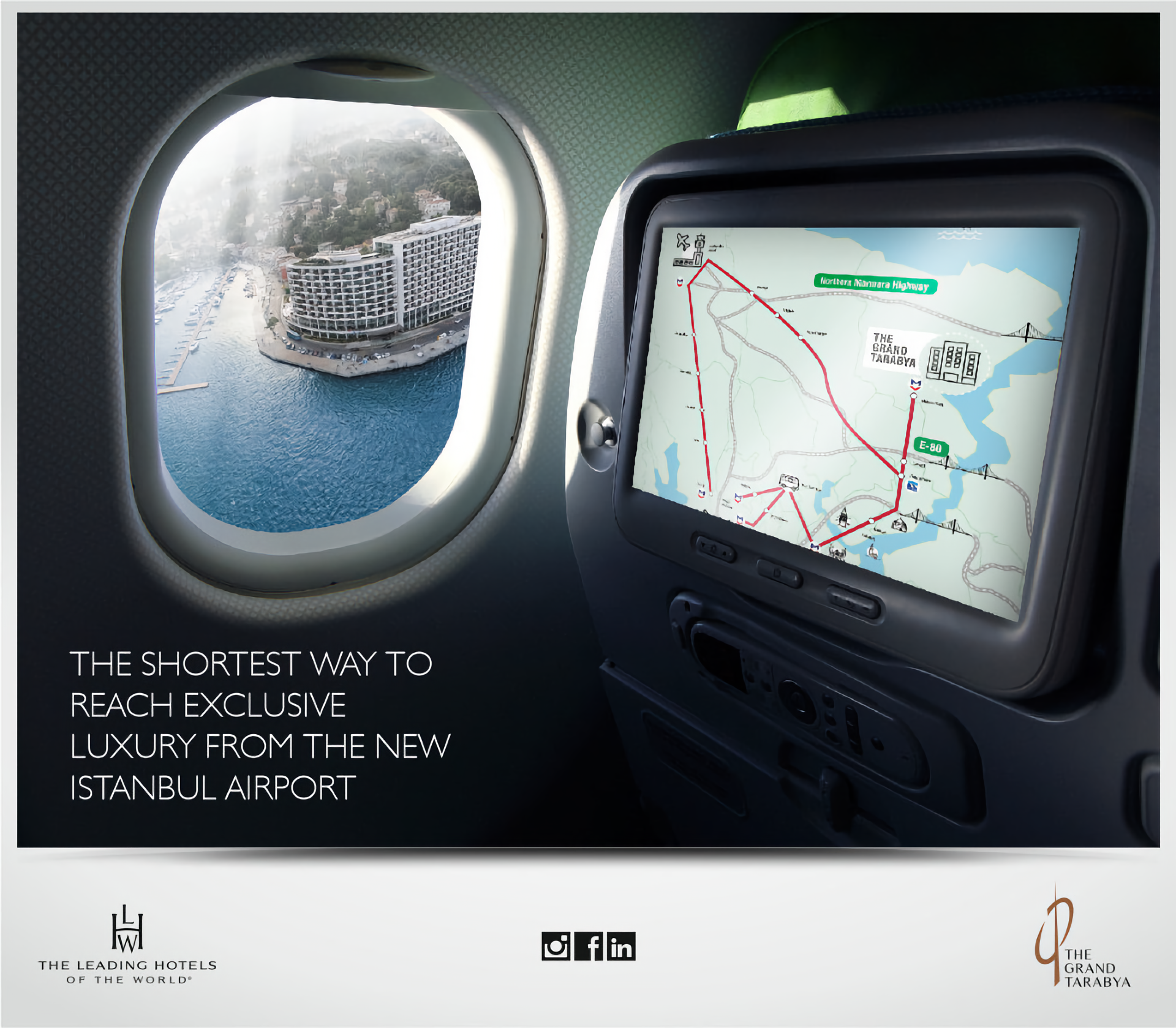The Grand Tarabya magazine ad çalışması