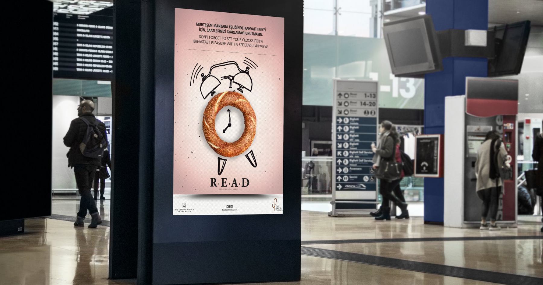 The Grand Tarabya outdoor reklam tasarımı