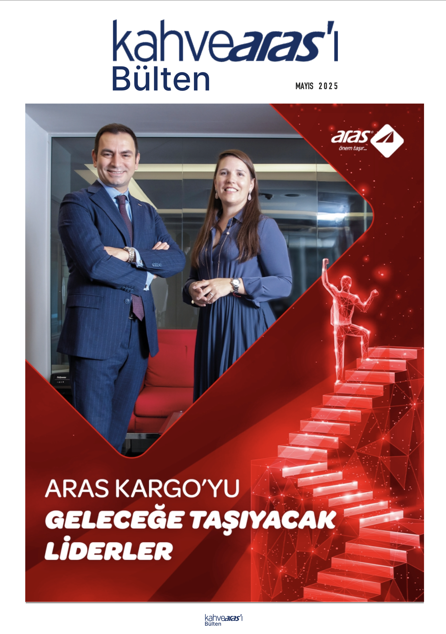 KahveArası dijital kurum içi yayın örnek sayfası