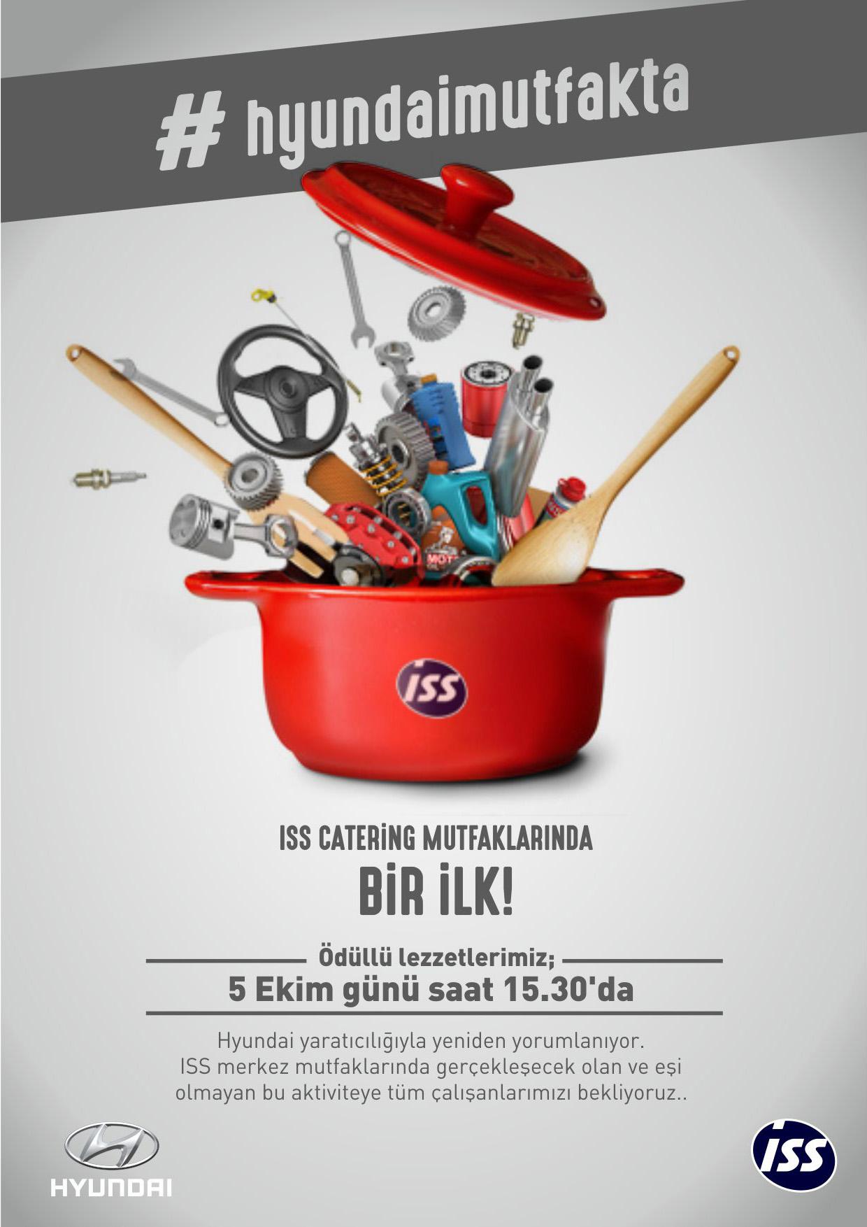 Hyundai x ISS — #hyundaimutfakta afiş çalışması bir