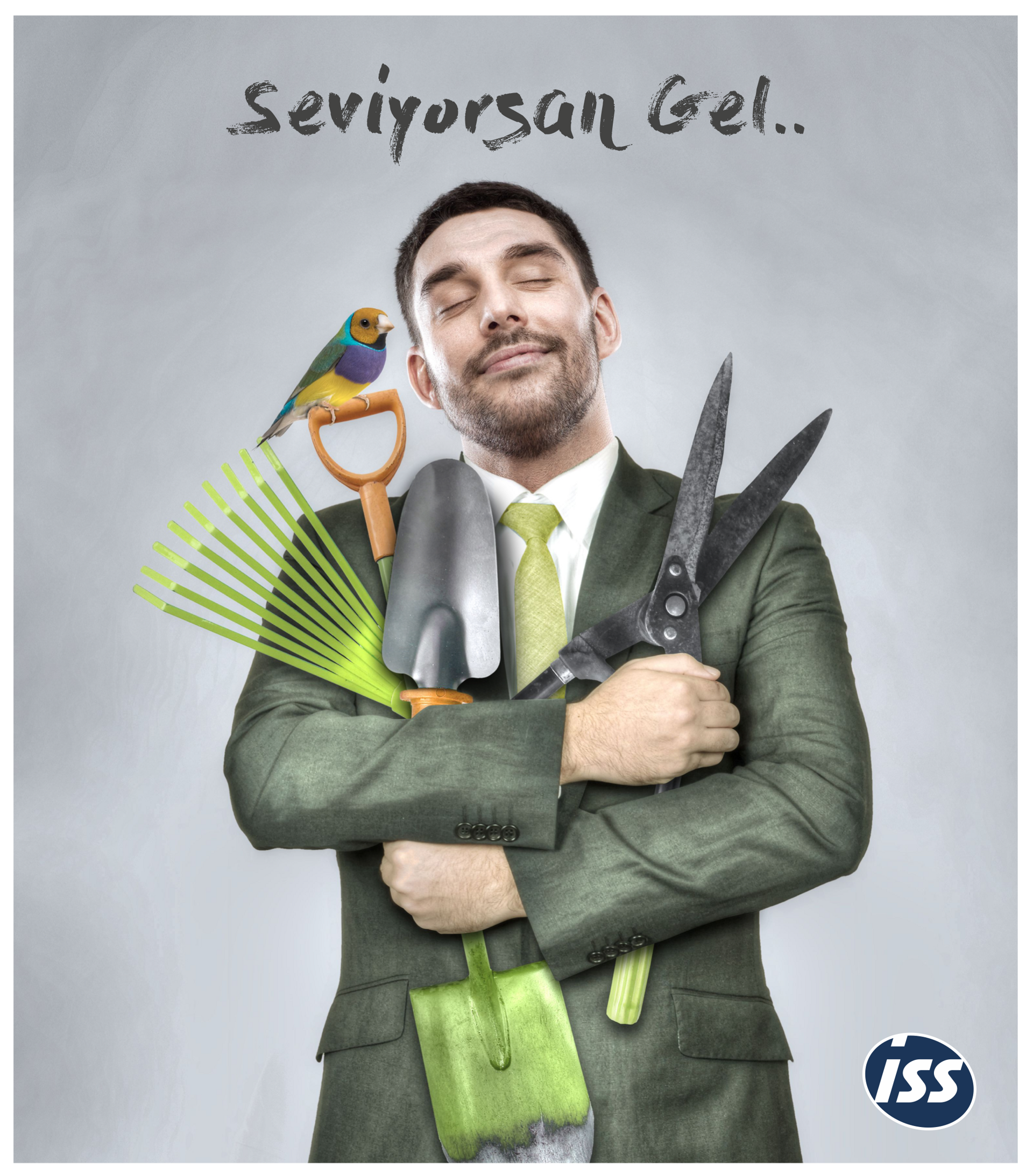 ISS için hazırlanan ödüllü iş ilanı görseli bir