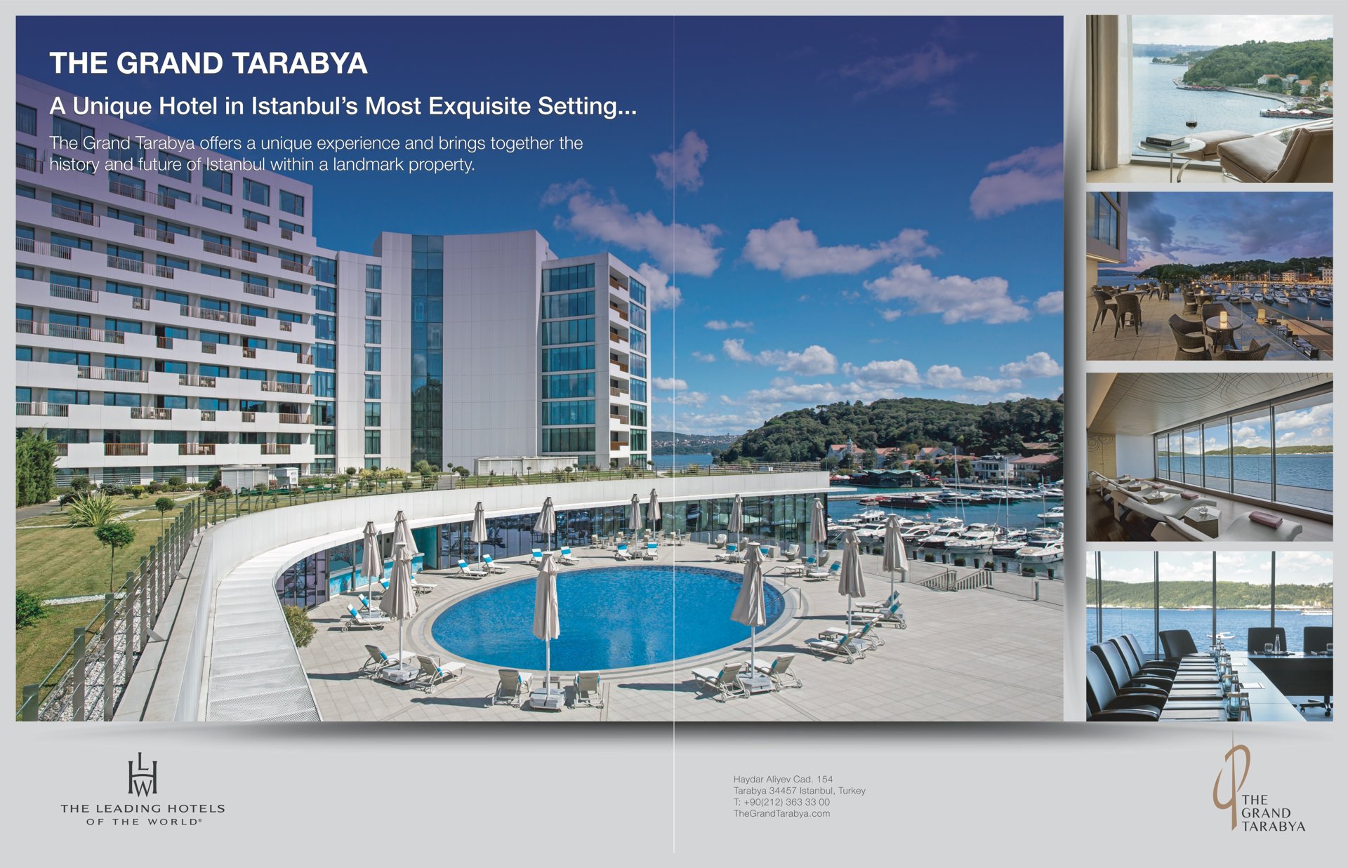 THE GRAND TARABYA vaka çalışması kahraman görseli